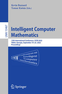 Vorderes Coverbild Intelligent Computer Mathematics