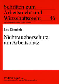 Vorderes Coverbild Nichtraucherschutz am Arbeitsplatz