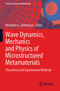 Vorderes Coverbild Wave Dynamics, Mechanics and Physics of Microstructured Metamaterials