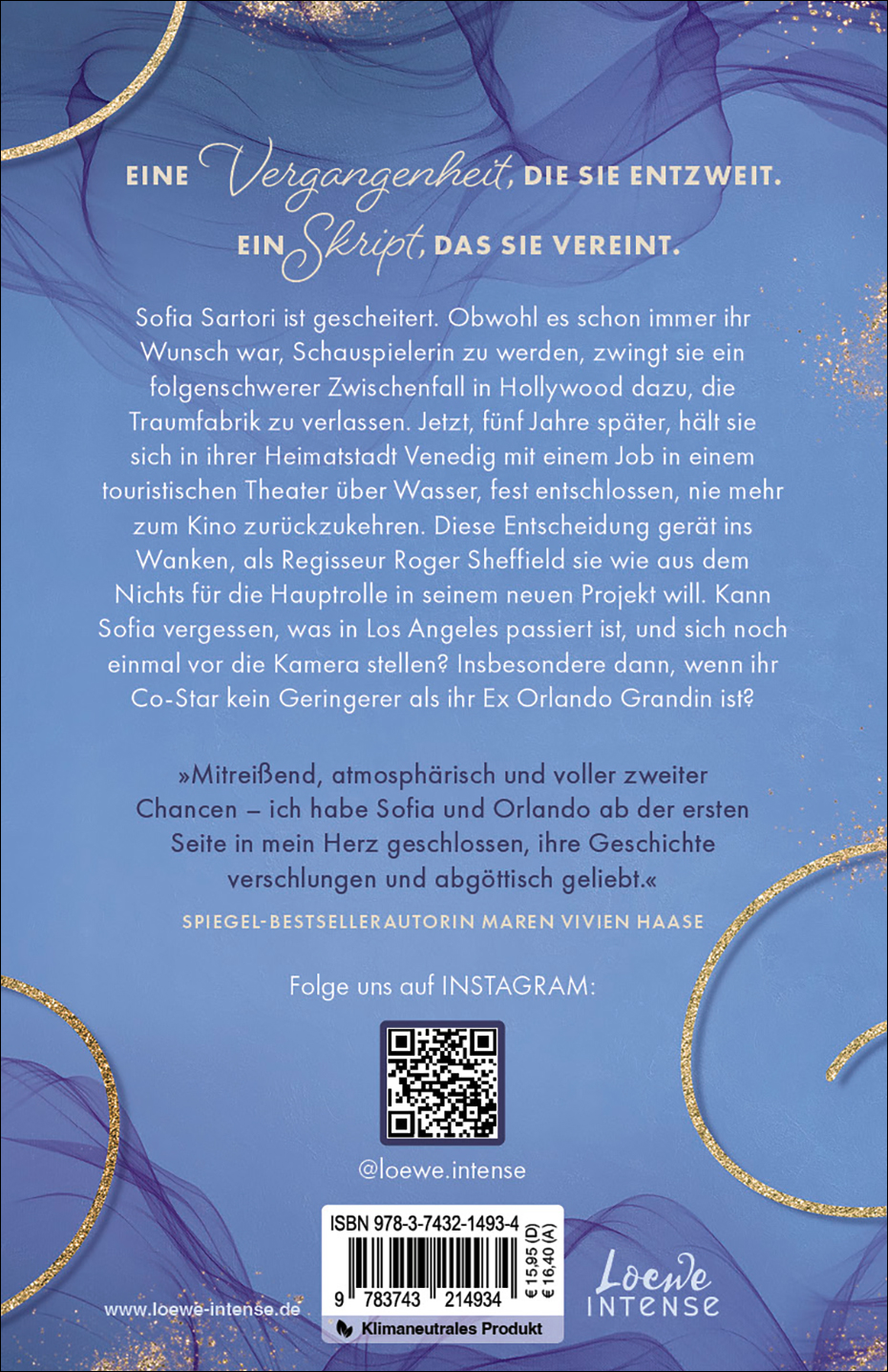 Rückseitencover Script of Love - Mit jedem deiner Blicke (Love-Trilogie, Band 2)