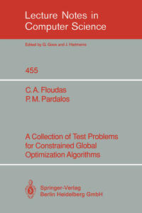 Vorderes Coverbild A Collection of Test Problems for Constrained Global Optimization Algorithms
