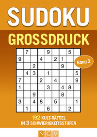 Vorderes Coverbild Sudoku Großdruck Band 2