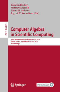 Vorderes Coverbild Computer Algebra in Scientific Computing