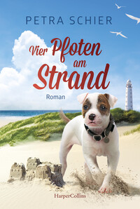 Vorderes Coverbild Vier Pfoten am Strand