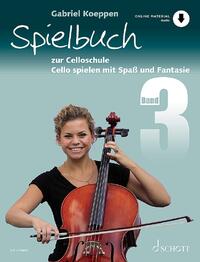 Vorderes Coverbild Spielbuch zur Celloschule