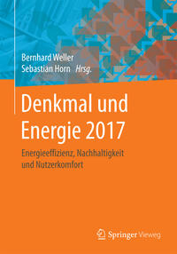 Vorderes Coverbild Denkmal und Energie 2017