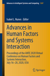 Vorderes Coverbild Advances in Human Factors and Systems Interaction