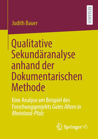 Vorderes Coverbild Qualitative Sekundäranalyse anhand der Dokumentarischen Methode