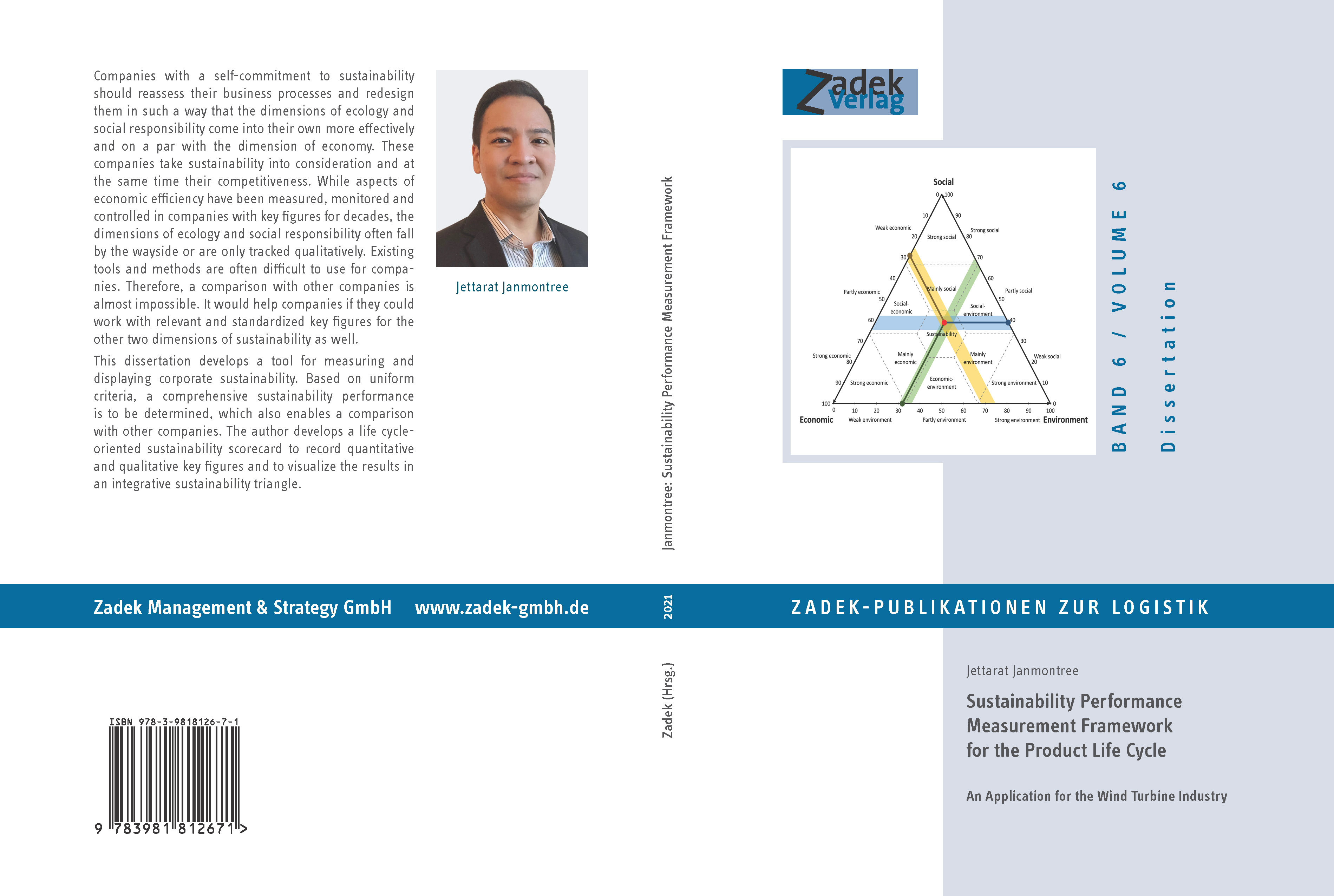 Gesamtes Coverbild Sustainability Performance Measurement Framework for the Product Life Cycle