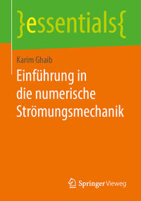 Vorderes Coverbild Einführung in die numerische Strömungsmechanik