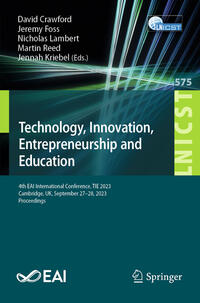 Vorderes Coverbild Technology, Innovation, Entrepreneurship and Education