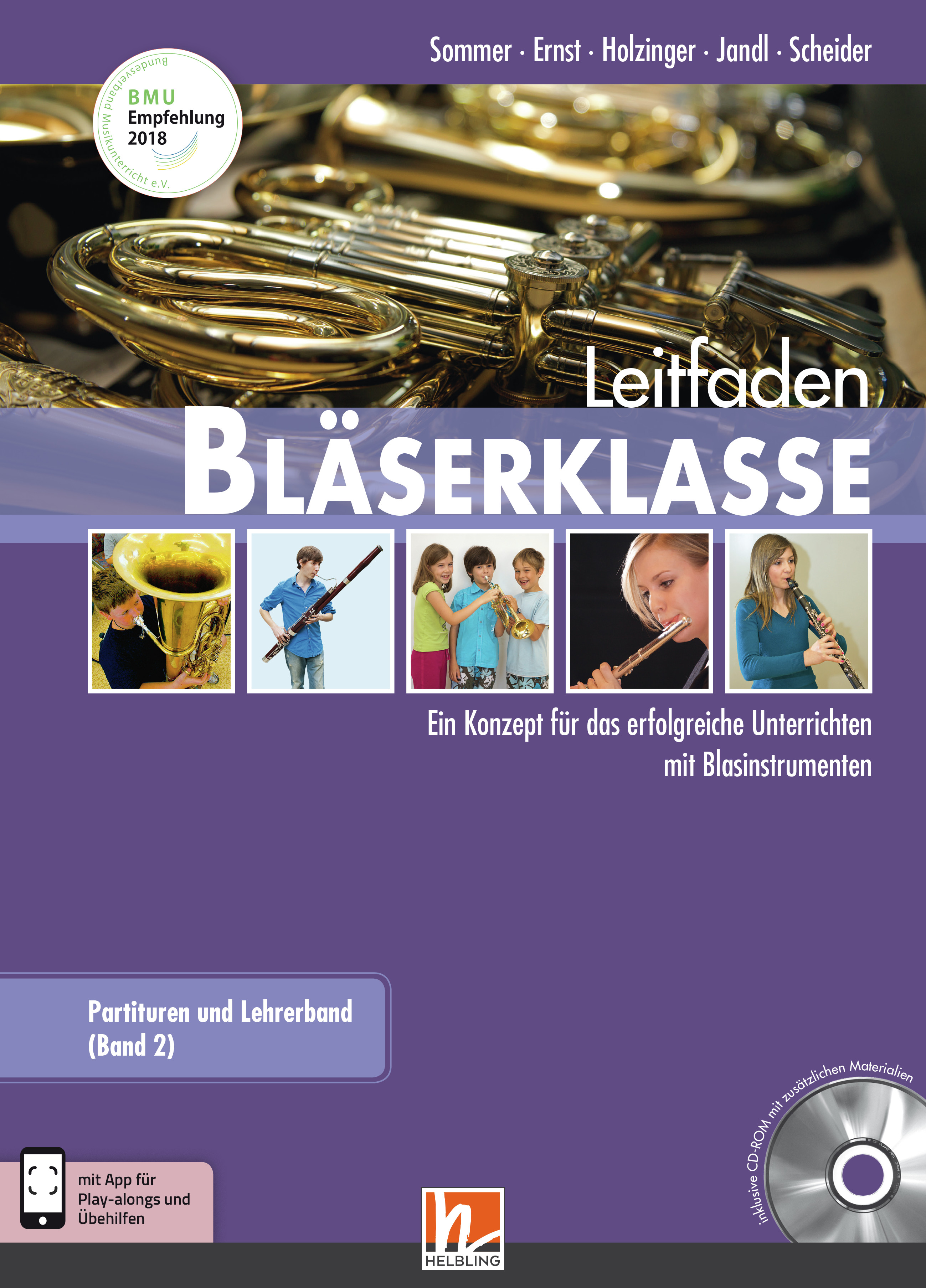 Anderes Coverbild Leitfaden Bläserklasse. Lehrerband
