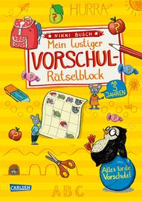 Vorderes Coverbild Rätselspaß Grundschule: Mein lustiger Vorschul-Rätselblock