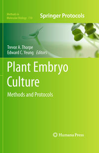 Vorderes Coverbild Plant Embryo Culture