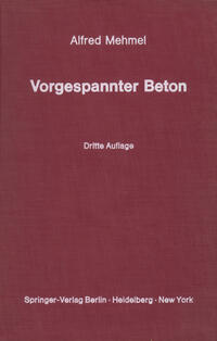 Vorderes Coverbild Vorgespannter Beton