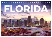 Vorderes Coverbild Florida - Faszinierende Städte und wunderbare Strände. (Tischkalender 2026 DIN A5 quer), CALVENDO Monatskalender