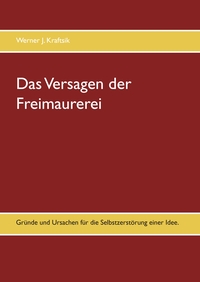 Vorderes Coverbild Das Versagen der Freimaurerei