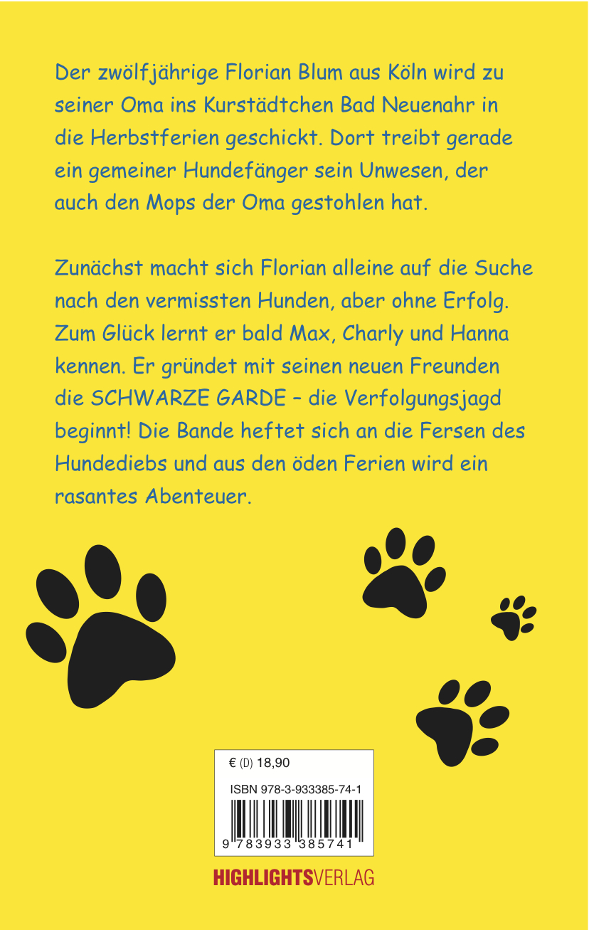 Rückseitencover Florian Blum jagt den Hundefänger