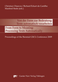 Vorderes Coverbild Von der Form zur Bedeutung: Texte automatisch verarbeiten / From Form to Meaning: Processing Texts Automatically