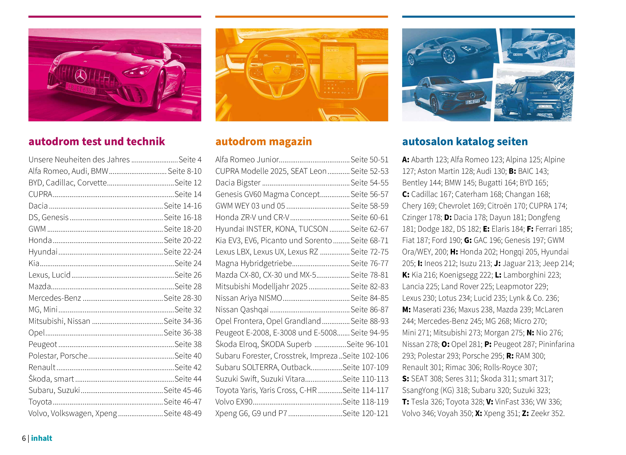 Beispielinhalt (Bild) autosalon - autodrom