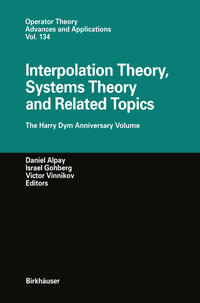 Vorderes Coverbild Interpolation Theory, Systems Theory and Related Topics