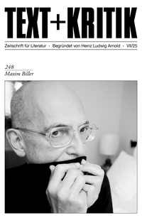 Vorderes Coverbild Maxim Biller