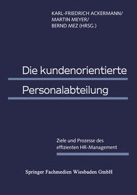 Vorderes Coverbild Die kundenorientierte Personalabteilung