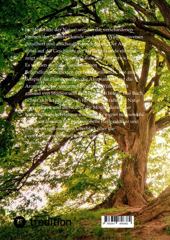 Rückseitencover Die Natur und ihre Heilkräfte