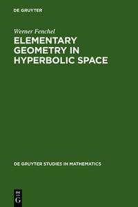 Vorderes Coverbild Elementary Geometry in Hyperbolic Space