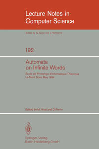 Vorderes Coverbild Automata on Infinite Words