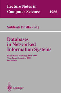 Vorderes Coverbild Databases in Networked Information Systems