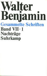 Vorderes Coverbild Gesammelte Schriften