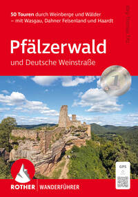 Vorderes Coverbild Pfälzerwald und Deutsche Weinstraße, Rother Wanderführer