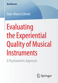 Vorderes Coverbild Evaluating the Experiential Quality of Musical Instruments