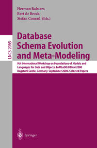 Vorderes Coverbild Database Schema Evolution and Meta-Modeling