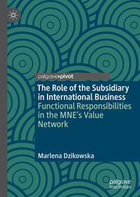 Vorderes Coverbild The Role of the Subsidiary in International Business