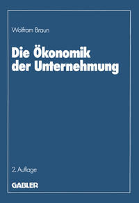 Vorderes Coverbild Die Ökonomik der Unternehmung