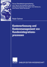 Vorderes Coverbild Kostenerfassung und Kostenmanagement von Kundenintegrationsprozessen