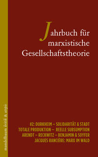 Vorderes Coverbild Jahrbuch für marxistische Gesellschaftstheorie