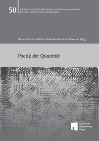 Vorderes Coverbild Poetik der Quantität