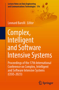 Vorderes Coverbild Complex, Intelligent and Software Intensive Systems