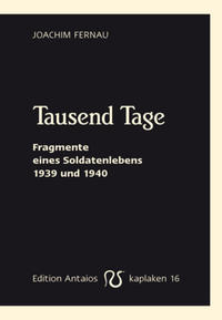 Vorderes Coverbild Tausend Tage