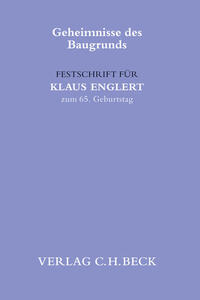 Vorderes Coverbild Geheimnisse des Baugrunds