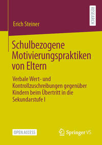 Vorderes Coverbild Schulbezogene Motivierungspraktiken von Eltern
