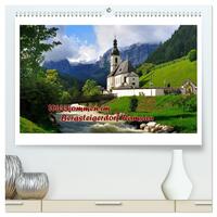 Vorderes Coverbild Willkommen im Bergsteigerdorf Ramsau (hochwertiger Premium Wandkalender 2025 DIN A2 quer), Kunstdruck in Hochglanz