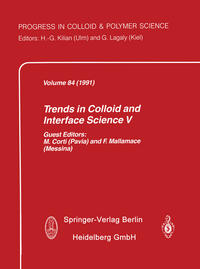 Vorderes Coverbild Trends in Colloid and Interface Science V