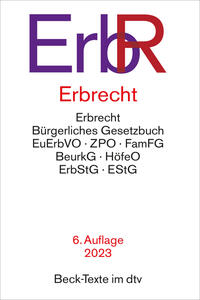 Vorderes Coverbild Erbrecht