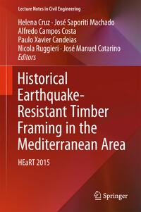 Vorderes Coverbild Historical Earthquake-Resistant Timber Framing in the Mediterranean Area