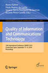 Vorderes Coverbild Quality of Information and Communications Technology