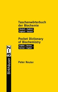 Vorderes Coverbild Taschenwörterbuch der Biochemie / Pocket Dictionary of Biochemistry